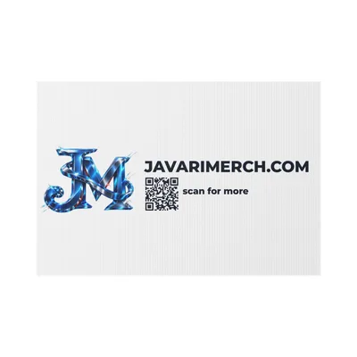 Lawn Sign in White