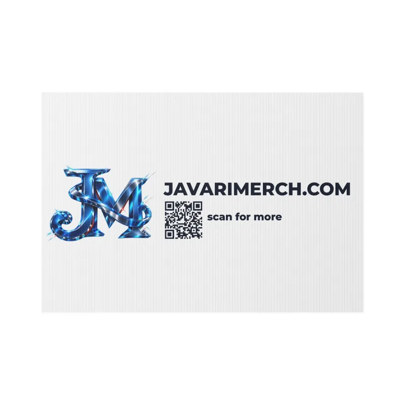 Lawn Sign in White