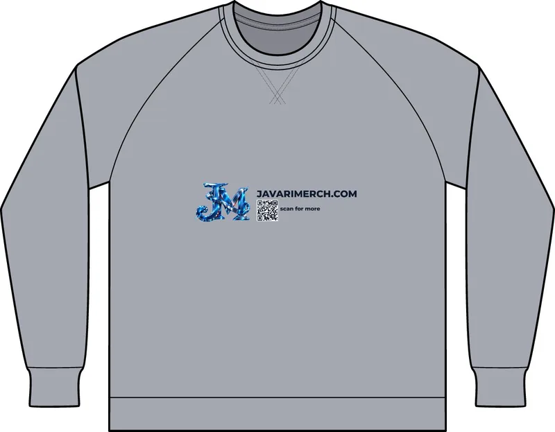 Laguna Raglan Sweatshirt in Heather Gray