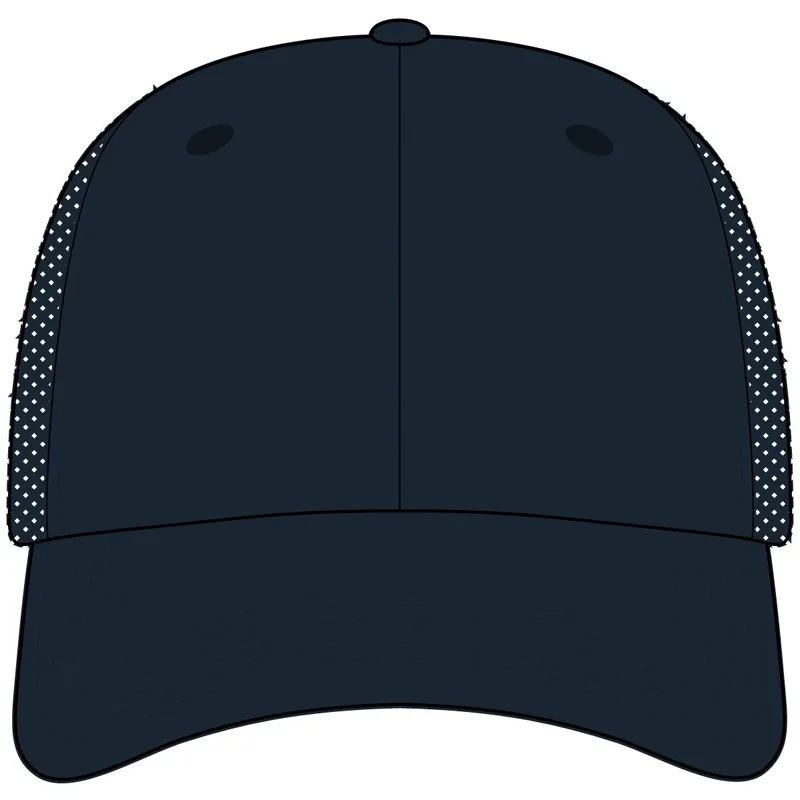 Super Soft Mesh Back Cap in New Navy/ Stone