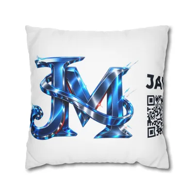 Spun Polyester Square Pillowcase