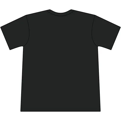 Cotton Pocket Tee in Black
