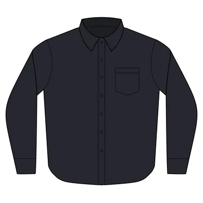 Dimension Knit Dress Shirt in Battleship Grey