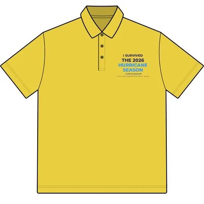 Vansport Omega Solid Mesh Tech Polo in Athletic Gold