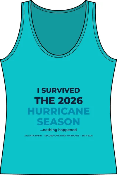 Women's Cotton Tank Top in Tahiti Blue