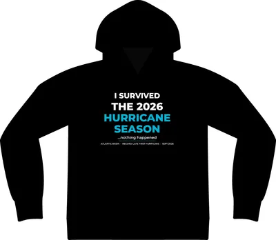 PosiCharge Strive Hooded Pullover in Black