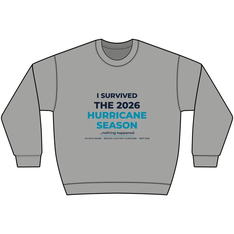 Unisex Heavyweight Crewneck Sweatshirt in Grey Heather