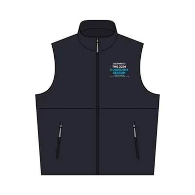 Reversible Charger Vest in Battleship Grey