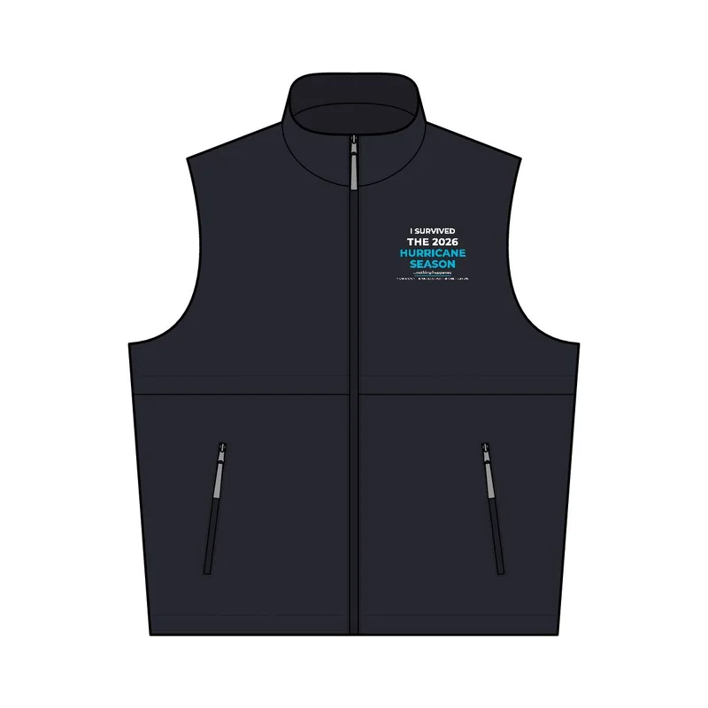Reversible Charger Vest in Battleship Grey