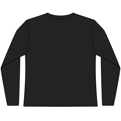 Women’s Perfect Blend® CVC Long Sleeve Tee in Black