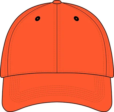 Enhanced Visibility Cap with Camo Brim in Orange Blaze/ Mossy Oak New Break-Up