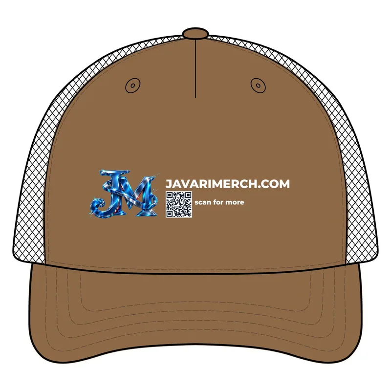 Five-Panel Adjustable Cap in Copper Slub/ Black