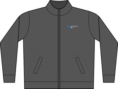 C-FREE Double Knit Full-Zip in Grey Steel Heather