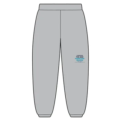 Unisex Sweatpants in Light Steel