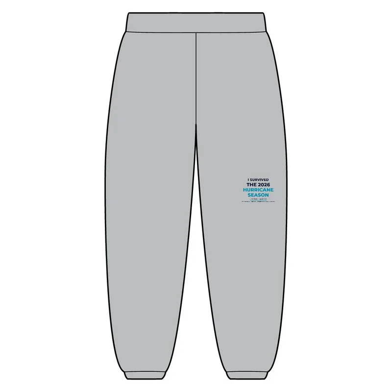 Unisex Sweatpants in Light Steel