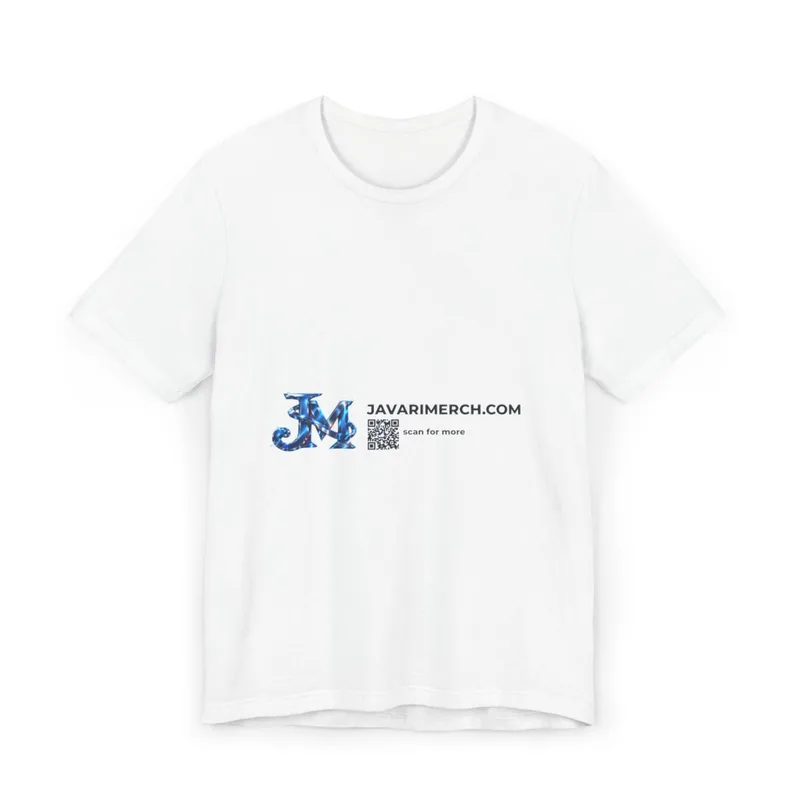 Unisex Jersey T-Shirt in White