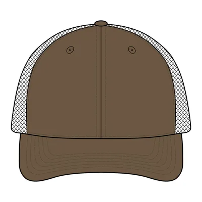 Licensed Camo Mesh Back Cap in Realtree AP/ Tan