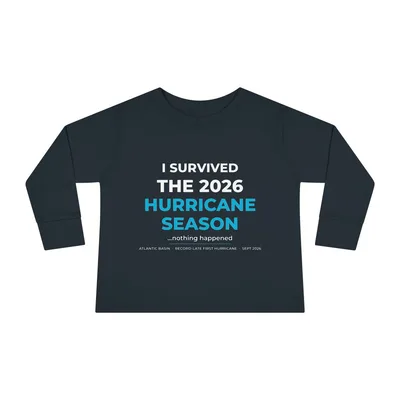 Toddler Long Sleeve Tee in Black