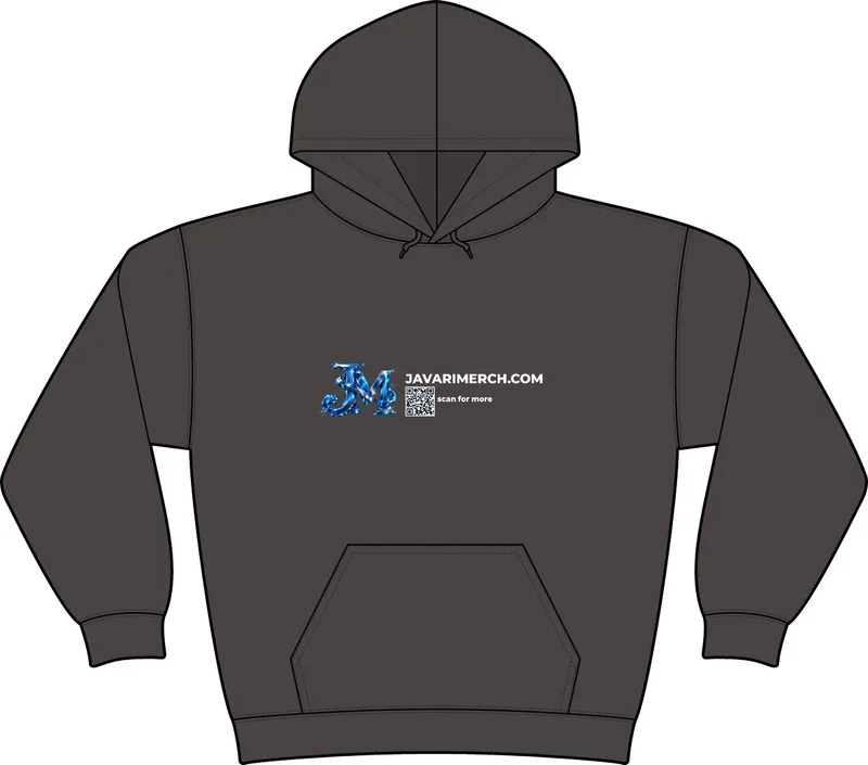 Fleece Hoodie in Graphite