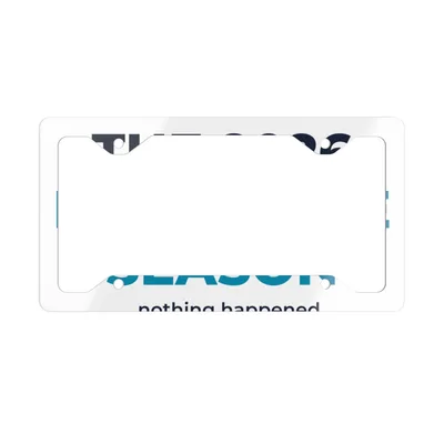 Metal License Plate Frame