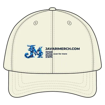 5-Panel Relaxed Gramps in Cream/ Cream/ Navy