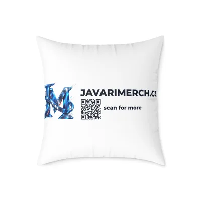 Square Poly Canvas Pillow