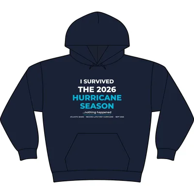 Unisex Future Fleece Hooded Sweatshirt in Navy