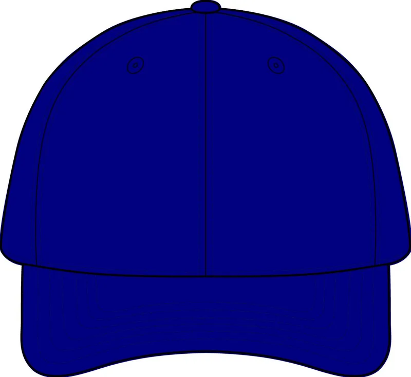 Nylon Twill Performance Cap in Navy