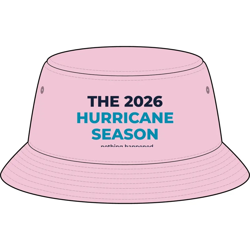 Twill Short Brim Bucket Hat in Cloud Pink