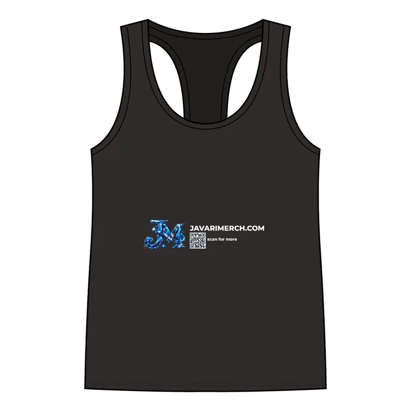 Women's V.I.T. Racerback Tank in Black