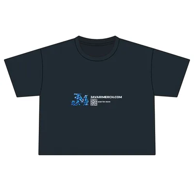 Women's Heavyweight Boxy Tee in Midnight Navy