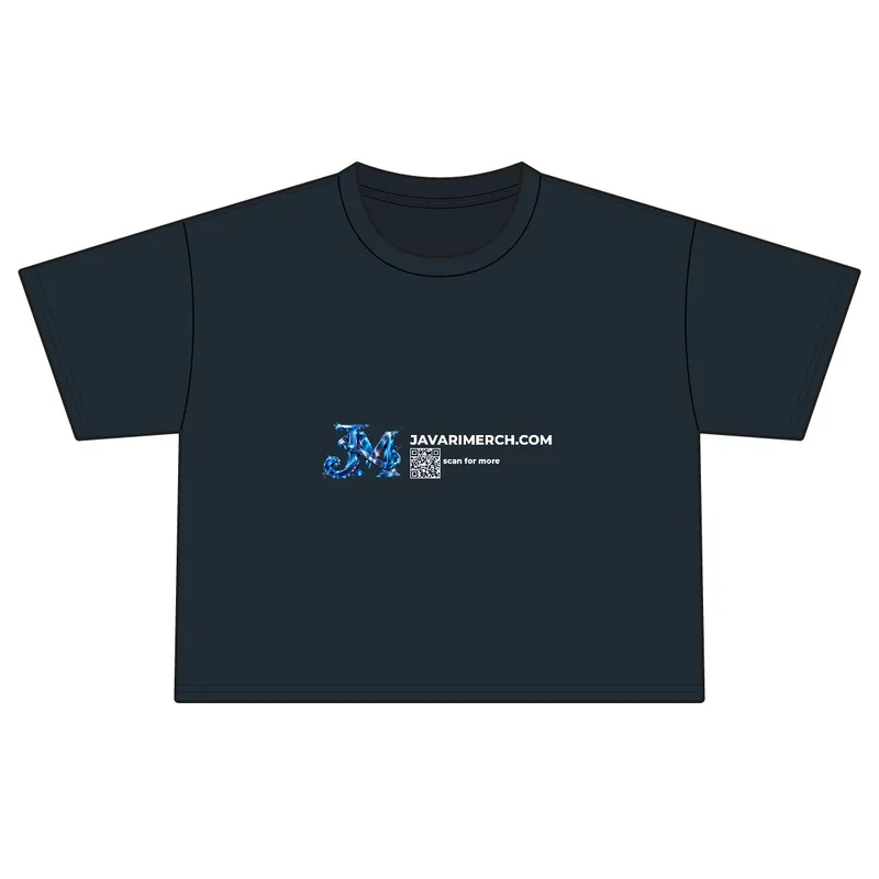 Women's Heavyweight Boxy Tee in Midnight Navy