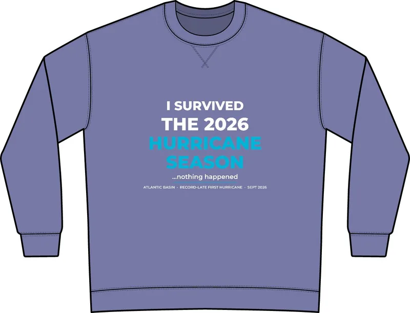 Garment-Dyed Crewneck Sweatshirt in Amethyst