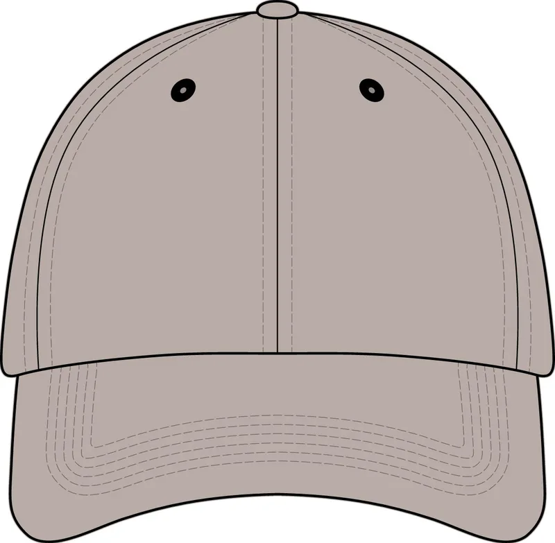 Peached Cotton Twill in Grey
