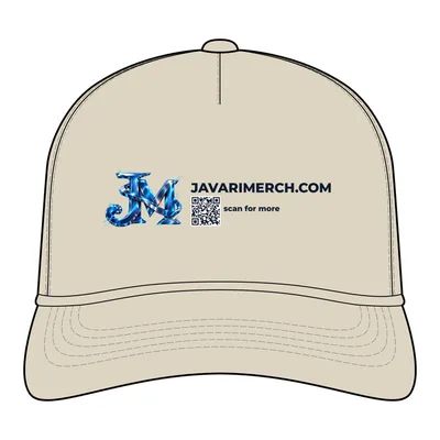 Women's Foam Trucker Cap in Ivory/ Lavender/ White/ Smiley