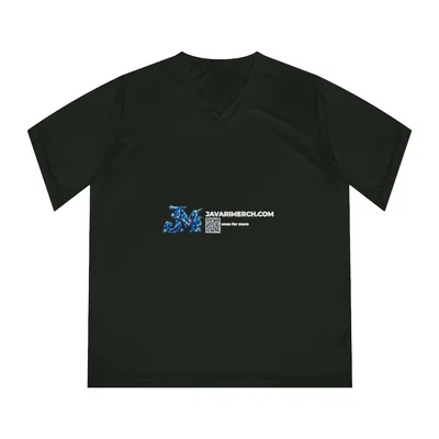 Women's Performance V-Neck T-Shirt in Black