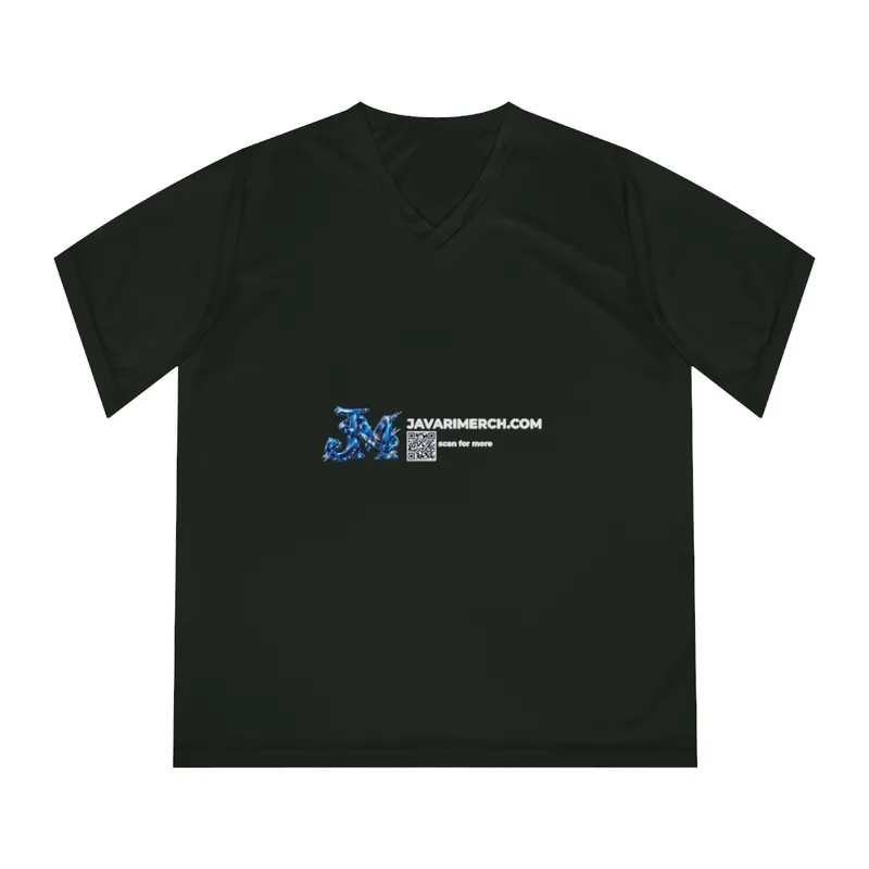 Women's Performance V-Neck T-Shirt in Black