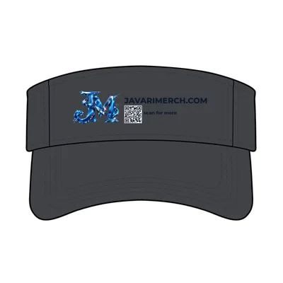 Beach Wash Visor in Coal