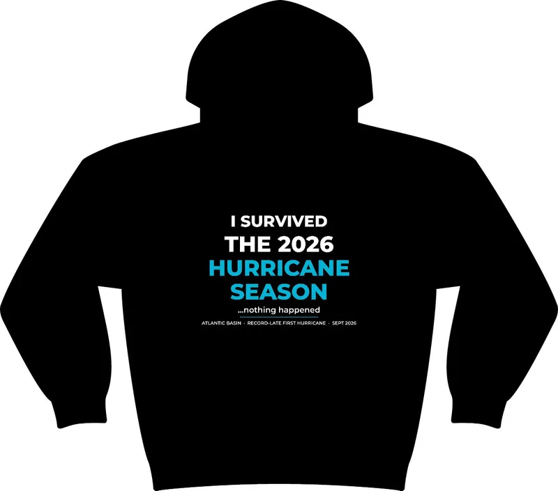 Unisex USA-Made Full-Zip Hooded Sweatshirt in Black