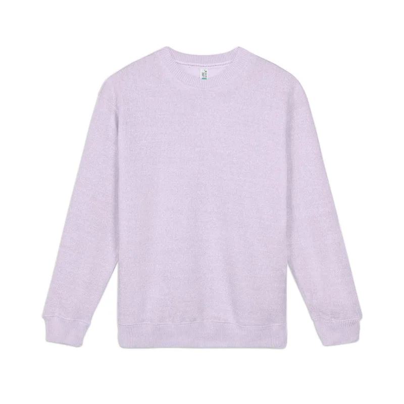 Unisex Nantucket Crewneck Sweatshirt (Embroidery) in Ice Purple