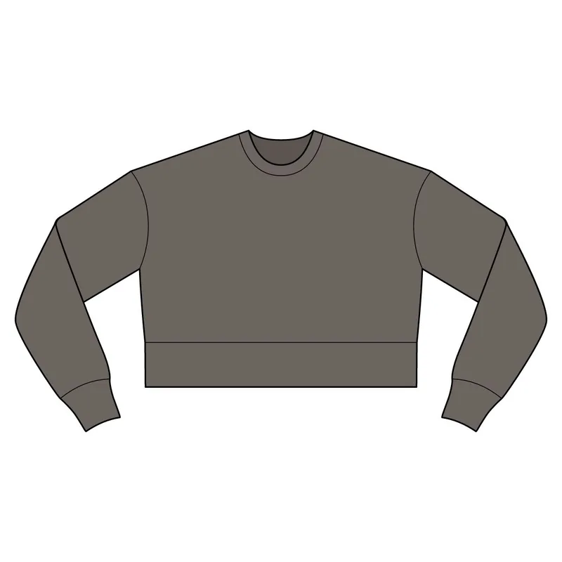 Women's Heavyweight Sweatshirt in Shiitake