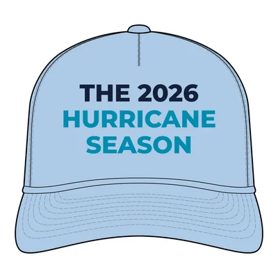 The Wrightson Cap in Powder Blue/ Navy