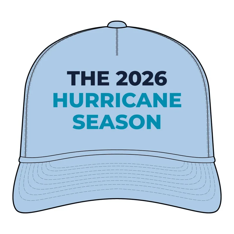 The Wrightson Cap in Powder Blue/ Navy
