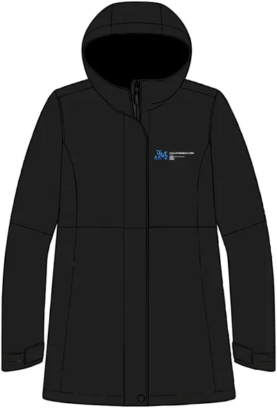 Women's Insulated Heavy Ripstop Jacket in Deep Black