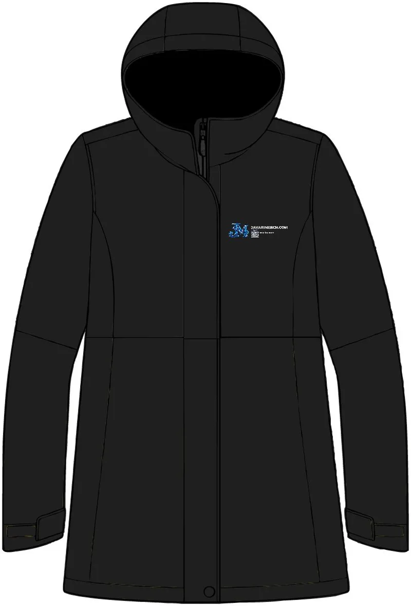 Women's Insulated Heavy Ripstop Jacket in Deep Black