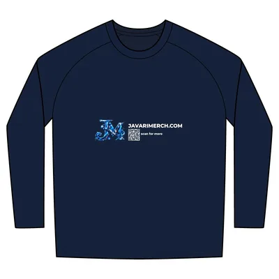 Long Sleeve Ultimate Performance Crew in True Navy