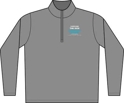 Women's PosiCharge Electric Heather Colorblock 1/4-Zip Pullover in Black Electric/ Black