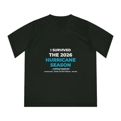 Women's Performance V-Neck T-Shirt in Black