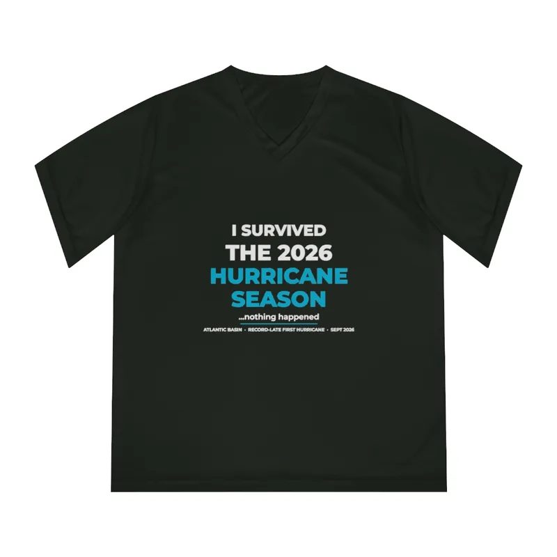 Women's Performance V-Neck T-Shirt in Black