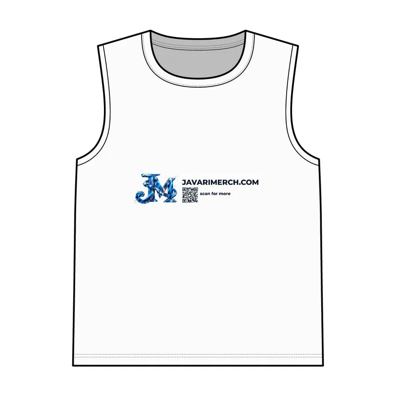 V.I.T. Muscle Tank in White